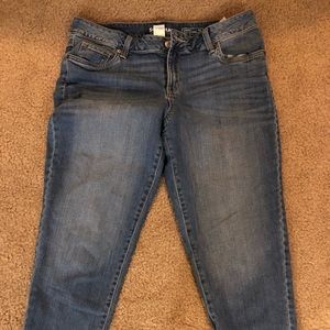 Women’s Sonoma Capri Cropped Denim Jeans Size 12
